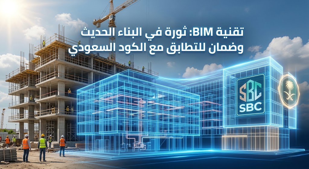 كيف تقود تقنية BIM ثورة البناء الحديث وتضمن تطابق مشروعك مع الكود السعودي؟